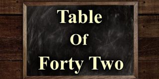 Table of 42 in Multiplication Form | पढ़िए 42 Ka Pahada