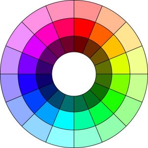Colours name in english